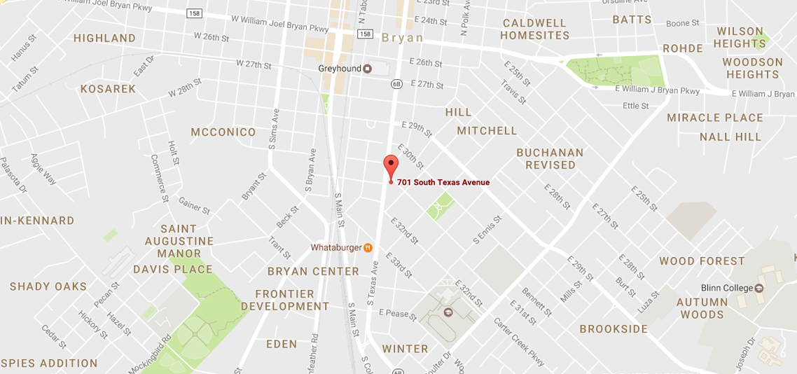 Patterson Architects Map